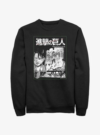 Attack on Titan Levi On The Hill Sweatshirt