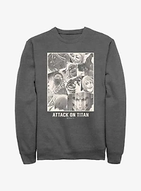 Attack on Titan Titan Collage Sweatshirt