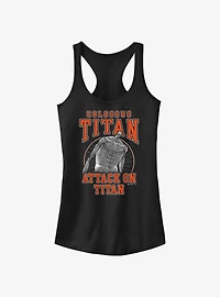 Attack on Titan Colossus Titan Jersey Girls Tank