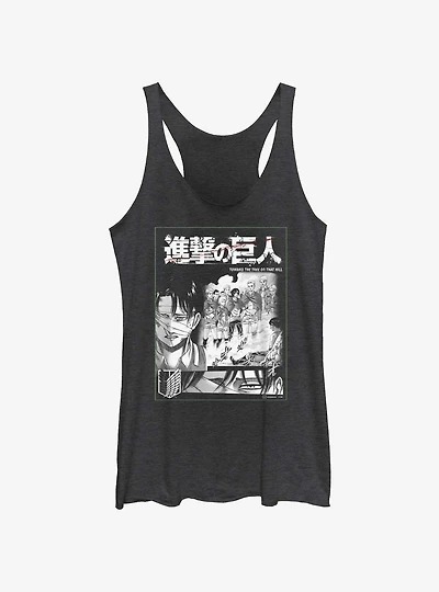 Attack on Titan Levi On The Hill Girls Tank