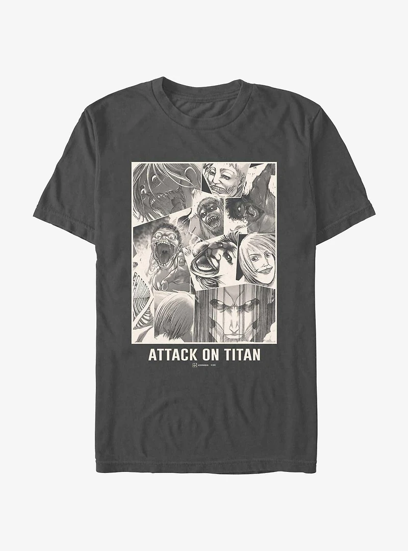 Attack on Titan Titan Collage T-Shirt