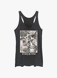 Attack on Titan Titan Collage Girls Tank