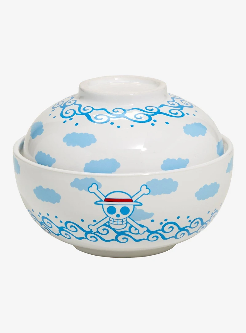 One Piece Straw Hat Crew Jolly Roger Rice Bowl Set