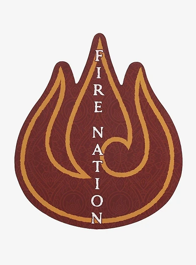 Avatar: The Last Airbender Fire Nation Wall Sign — BoxLunch Exclusive