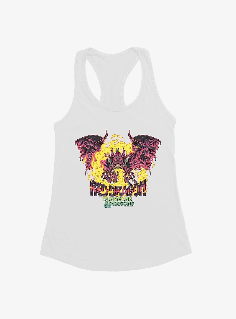 Dungeons And Dragons Red Dragon Girls Tank