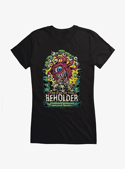 Dungeons And Dragons The Eye Of The Beholder Girls T-Shirt