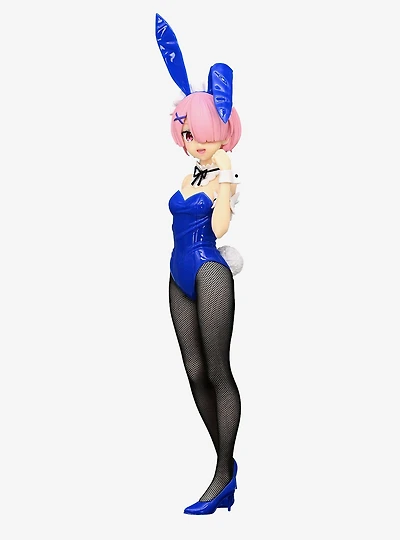 FuRyu Re:Zero Starting Life in Another World BiCute Bunnies Ram Figure (Blue Color Ver.)