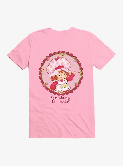 Strawberry Shortcake Circle Portrait T-Shirt