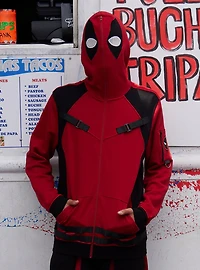 Our Universe Marvel Deadpool & Wolverine Deadpool Color-Block Hoodie