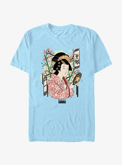 Blue Eye Samurai Akemi Japanese Art Style T-Shirt
