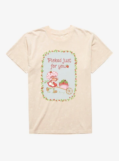 Strawberry Shortcake Picked Just For You Mineral Wash T-Shirt