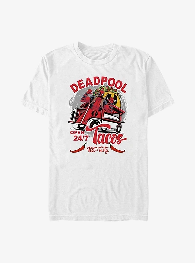 Marvel Deadpool 24/7 Tacos Big & Tall T-Shirt