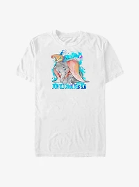 Disney Dumbo Watercolor Dumbo Big & Tall T-Shirt