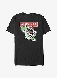 Nintendo Stay Fly Yoshi and Mario Big & Tall T-Shirt