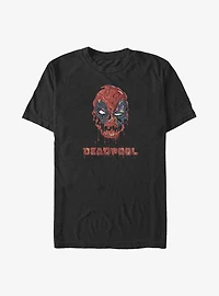 Marvel Deadpool Melting Deadpool Big & Tall T-Shirt