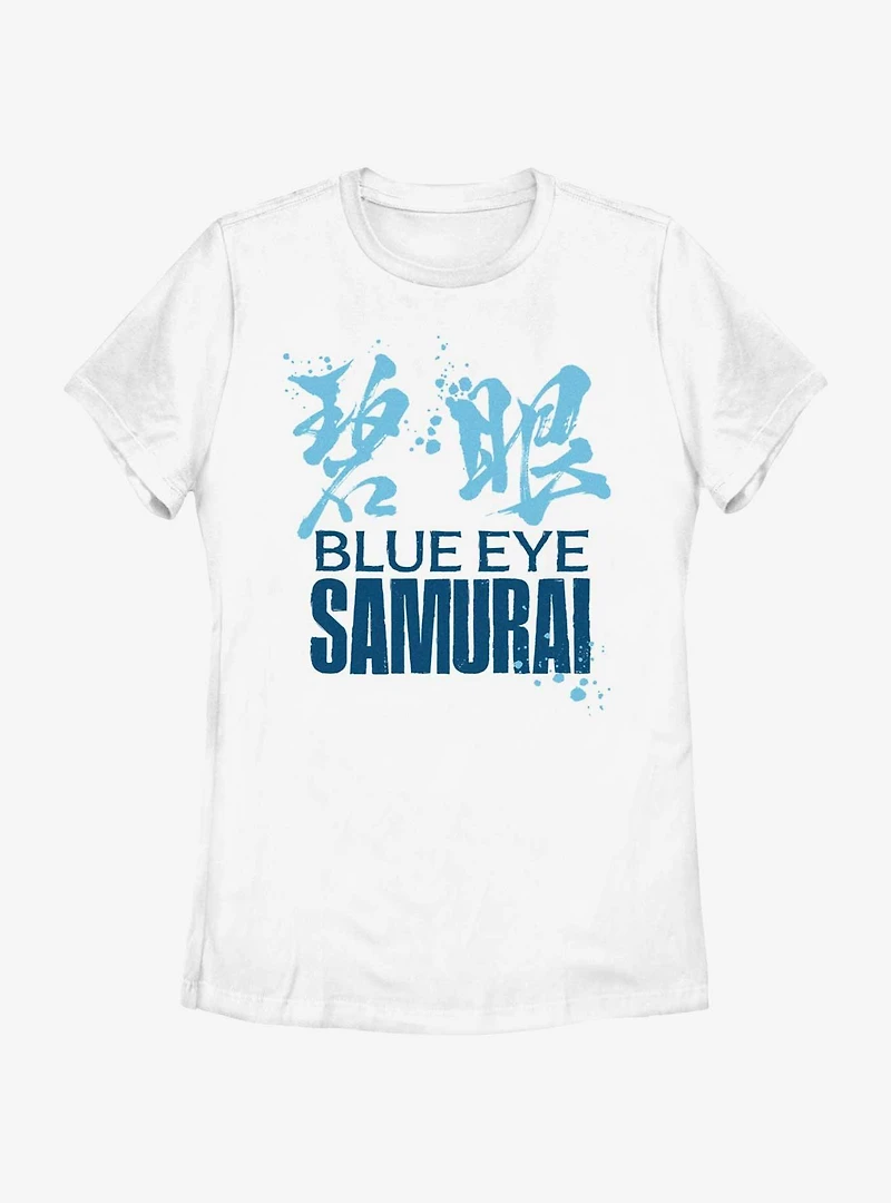 Blue Eye Samurai Logo Womens T-Shirt