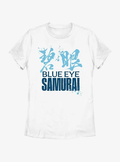 Blue Eye Samurai Logo Womens T-Shirt