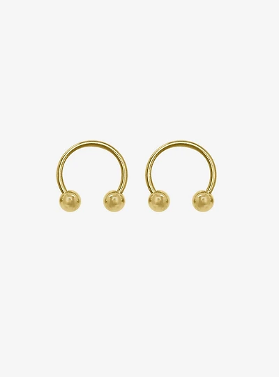 Titanium Gold Circular Barbell 2 Pack