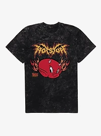 Hot Stuff The Little Devil Hot Head Mineral Wash T-Shirt