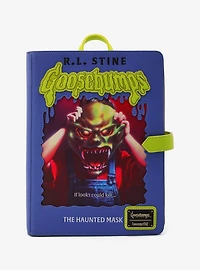 Loungefly Goosebumps The Haunted Mask Book Glow-in-the-Dark Figural Mini Backpack