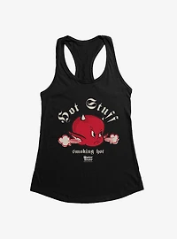 Hot Stuff The Little Devil Smoking Hot Head Girls Tank