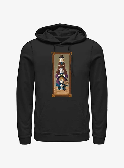Disney The Haunted Mansion The Quicksand Men Portrait Hoodie Hot Topic Web Exclusive