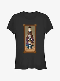 Disney The Haunted Mansion The Quicksand Men Portrait Girls T-Shirt Hot Topic Web Exclusive