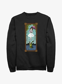 Disney The Haunted Mansion Sally Slater Tightrope Walker Portrait Sweatshirt Hot Topic Web Exclusive
