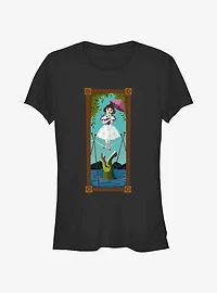 Disney The Haunted Mansion Sally Slater Tightrope Walker Portrait Girls T-Shirt Hot Topic Web Exclusive