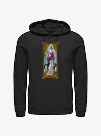 Disney The Haunted Mansion The Black Widow Portrait Hoodie Hot Topic Web Exclusive
