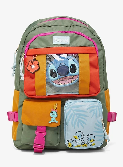 Disney Lilo & Stitch Multi-Pocket Backpack — BoxLunch Exclusive