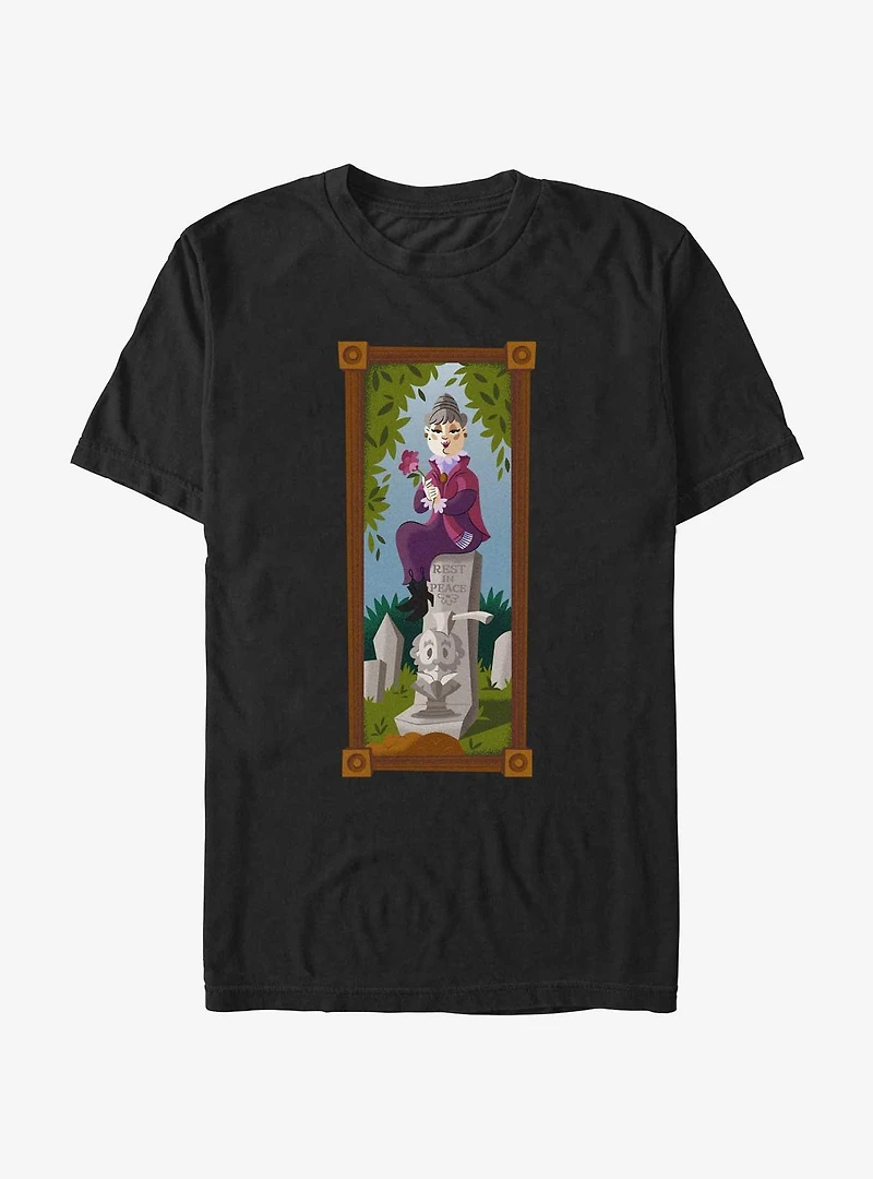Disney The Haunted Mansion The Black Widow Portrait T-Shirt Hot Topic Web Exclusive