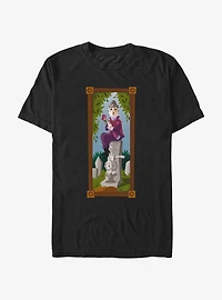 Disney The Haunted Mansion The Black Widow Portrait T-Shirt Hot Topic Web Exclusive