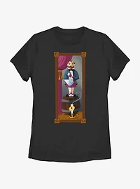 Disney The Haunted Mansion Dynamite Gentleman Portrait Womens T-Shirt BoxLunch Web Exclusive