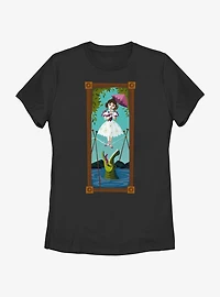 Disney The Haunted Mansion Sally Slater Tightrope Walker Portrait Womens T-Shirt BoxLunch Web Exclusive