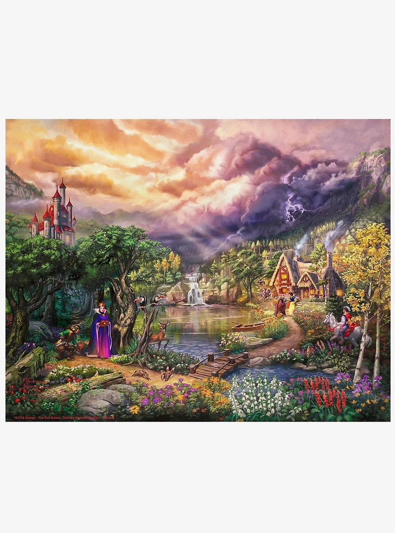 Disney Snow White The Evil Queen Art Print