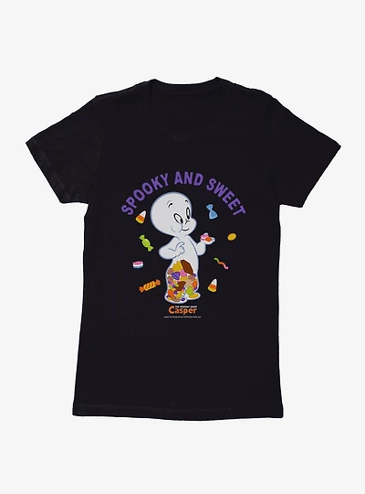 Casper Spooky And Sweet Womens T-Shirt