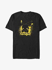 Pokemon Pikachu Graffiti Heavyweight T-Shirt