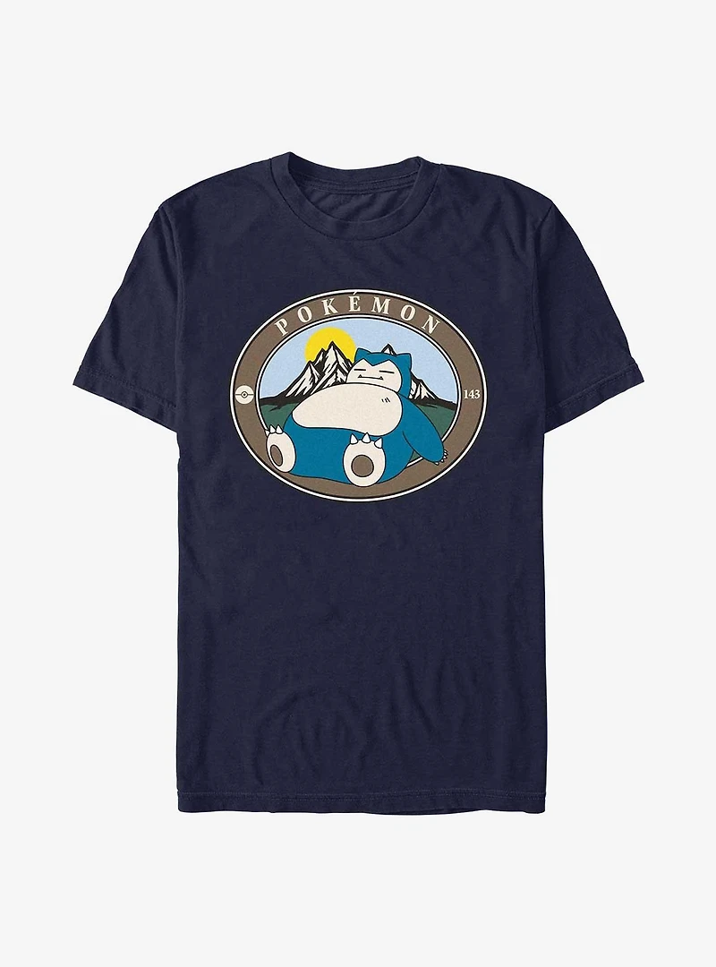 Pokemon Sleepy Snorlax Extra Soft T-Shirt
