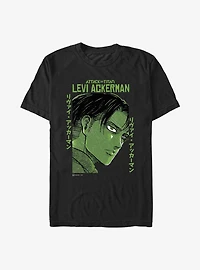 Attack on Titan Levi Ackerman Poster Extra Soft T-Shirt