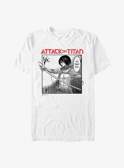 Attack on Titan Mikasa Manga Heavyweight T-Shirt
