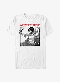 Attack on Titan Mikasa Manga Heavyweight T-Shirt