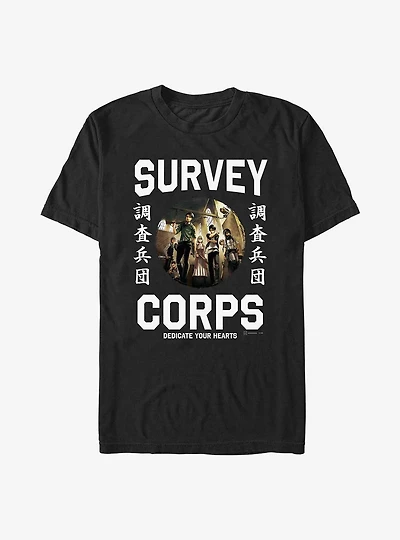 Attack on Titan Survey Corps Centric Extra Soft T-Shirt
