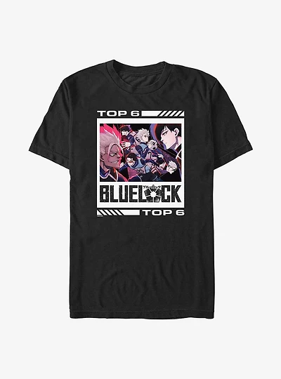 Blue Lock Top 6 Players Extra Soft T-Shirt