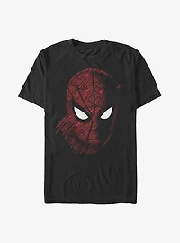 Marvel Spider-Man Spidey Tech Portrait Heavyweight T-Shirt