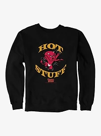 Hot Stuff The Little Devil Spitting Out Fire Sweatshirt