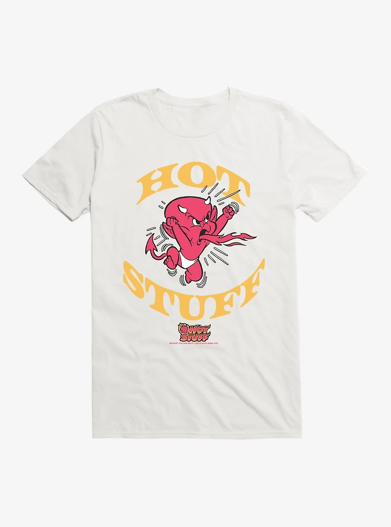 Hot Stuff The Little Devil Spitting Out Fire T-Shirt