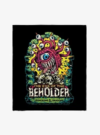 Dungeons & Dragons The Eye Of The Beholder Throw Blanket