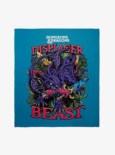 Dungeons & Dragons Displacer Beast Throw Blanket