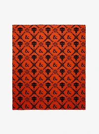 Dungeons & Dragons Mythic Pattern Throw Blanket